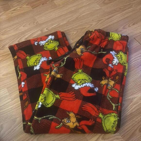 The Grinch Pajama Pants Size Large - Picture 1 of 8
